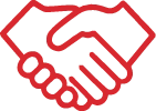 shaking hands icon